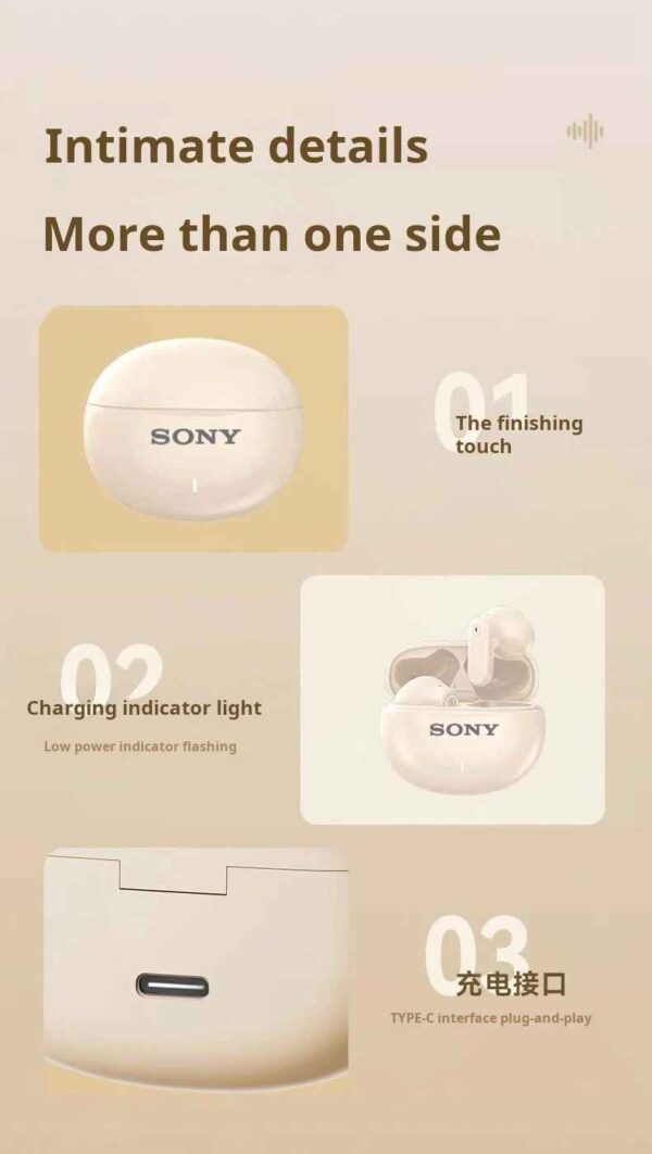Original Sony M21 Bluetooth Headset HiFI Stereo Game Earphone Wireless Sport Earbuds Bluetooth Headphones With Microphone - Image 4