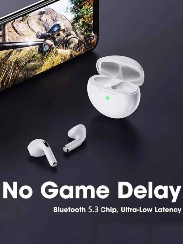 Original XIAOMI Air Pro 6 Earphone TWS 9D HIFI Headset Bluetooth Music Earbuds For IPhone Android Wireless Pods Headphones - Image 7
