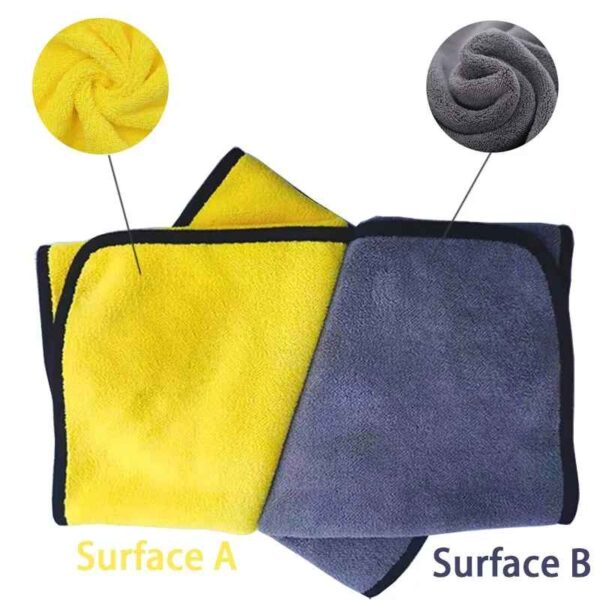 Quick Drying Dog And Cat Towels Soft Fiber Towels Absorbent Bath Towel Pet Bathrobe Convenient Cleaning Towel Pet Supplies - Image 2