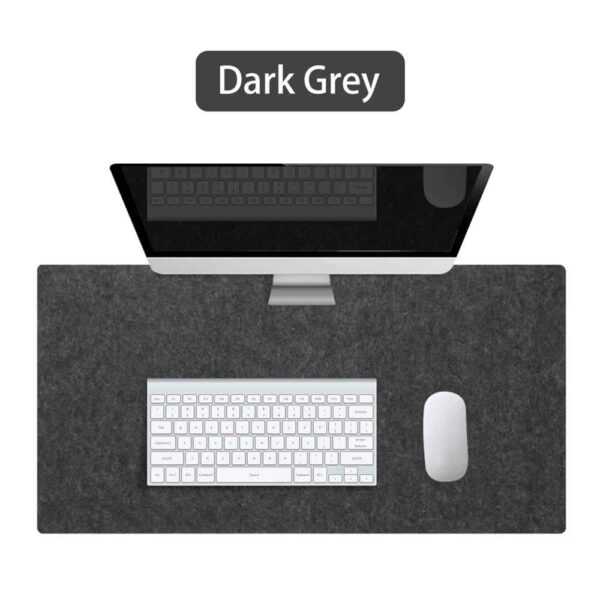 Large Size Gaming Mouse Pad Non-slip Wool Felt Mousepad Office Desk Mat Protector Table Laptop Cushion Keyboard Mat Premium - Image 4